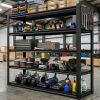 Heavy Duty Garage Shelving Units 72"H48"W24"D, 5-Tier Steel Adjustable Metal Storage Shelves,3000 lbs Industrial Rack for Garage Organization,Basement