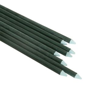 5/16" rod, 6 ft, 50 pcs Dark Green Solid Plant Support Pole, Gardening Fixture, Tomato and Cucumber Climbing Vine Support Stick