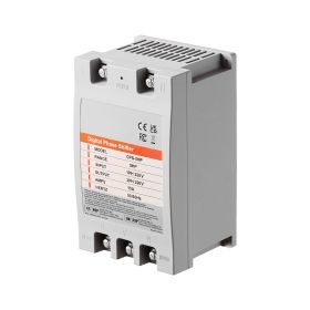 3 Phase Converter - 5HP 15A 220V Single Phase to 3 Phase Converter, Digital Phase Shifter for Residential and Light Commercial Use