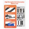 Bike Racks 2 Pack, Fits 20 to 29 Inch Mountain & Road Bikes, Alloy Steel Rust-Resistant Bike Floor Stand Rack, Foldable Bicycle Stand for Entryway