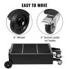 Oil Drain Pan 25 Gallon Oil Drain Tank, 95L Low Profile Oil Drain Pan, Large Capacity Oil Change Pan, Foldable Hand, with Electric Pump, Hose