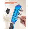 Classical Guitar, 38 Inch, Wood Classical Guitar Starter Kit for Beginners, with Nylon Strings, Gig Bag, Strap, Tuner, Extra Strings, Picks, Capo