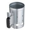 Charcoal Chimney Starter, 4 lbs Large Capacity Coal Fireplace, Heavy Duty BBQ Steel Chimney Starter for Charcoal Grill and Barbecues