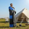 Rectangular Heated Sleeping Bag, Lightweight Sleeping Bag with Multi USB Powered Heating Pads