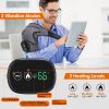 45-75 Heated Shoulder Massager  Pain Relief Shoulder Massager With 3 Heating Levels 3 Vibration Modes USB Rechargeable Auto-Off Universal Fit Gift For