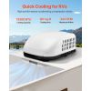 RV Air Conditioner, 13500 BTU Non-Ducted Rooftop RV AC, 65 dB Quiet Design