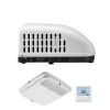 RV Air Conditioner, 15000 BTU Non-Ducted Rooftop RV AC Unit, 65 dB Quiet Design, Including Air Distribution Box