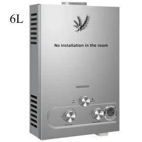 6L Hot Water Heater Tankless Gas Instant Boiler