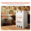3 Phase Converter - 15HP 53A 220V Single Phase to 3 Phase Converter, 220V Input/Output