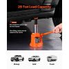 Hydraulic Bottle Jack, 20 Ton/44092 lbs Welded Bottle Jack with 6.69''-12.6'' Lifting Range & 3-Section Long Handle, for Car, Pickup, Truck, RV
