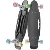 23.2" Plastic Mini Skateboard; with Bendable Deck and Smooth Colorful PU Wheels; Cruiser Board for Kids Youth Beginners