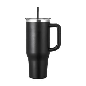 40 oz Insulated Water Bottle, Stainless Steel Sports Coffee Cup with Lid, Handheld Travel Coffee Mug Double Walled, Camping Hydration Flask Leakp (default: default)